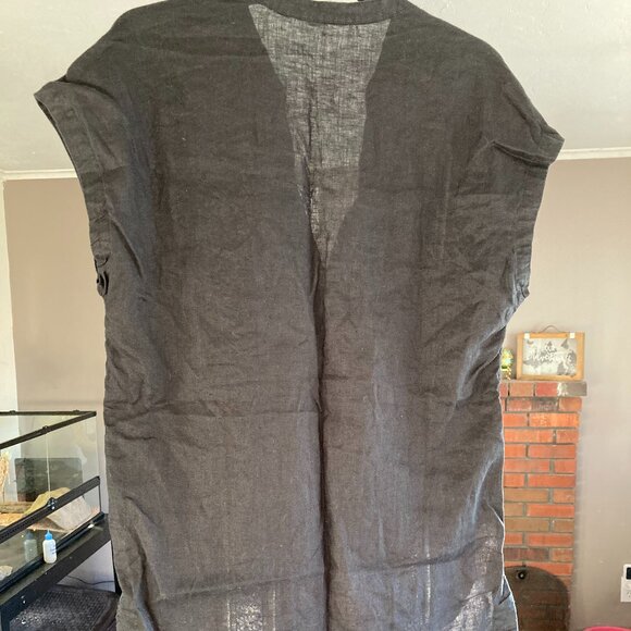 Altheta XS Women's Black and White Beach Cover Up - Picture 2 of 3